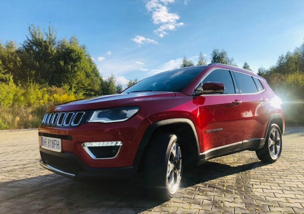 Jeep Compass cena 79000 przebieg: 71500, rok produkcji 2018 z Radom małe 781